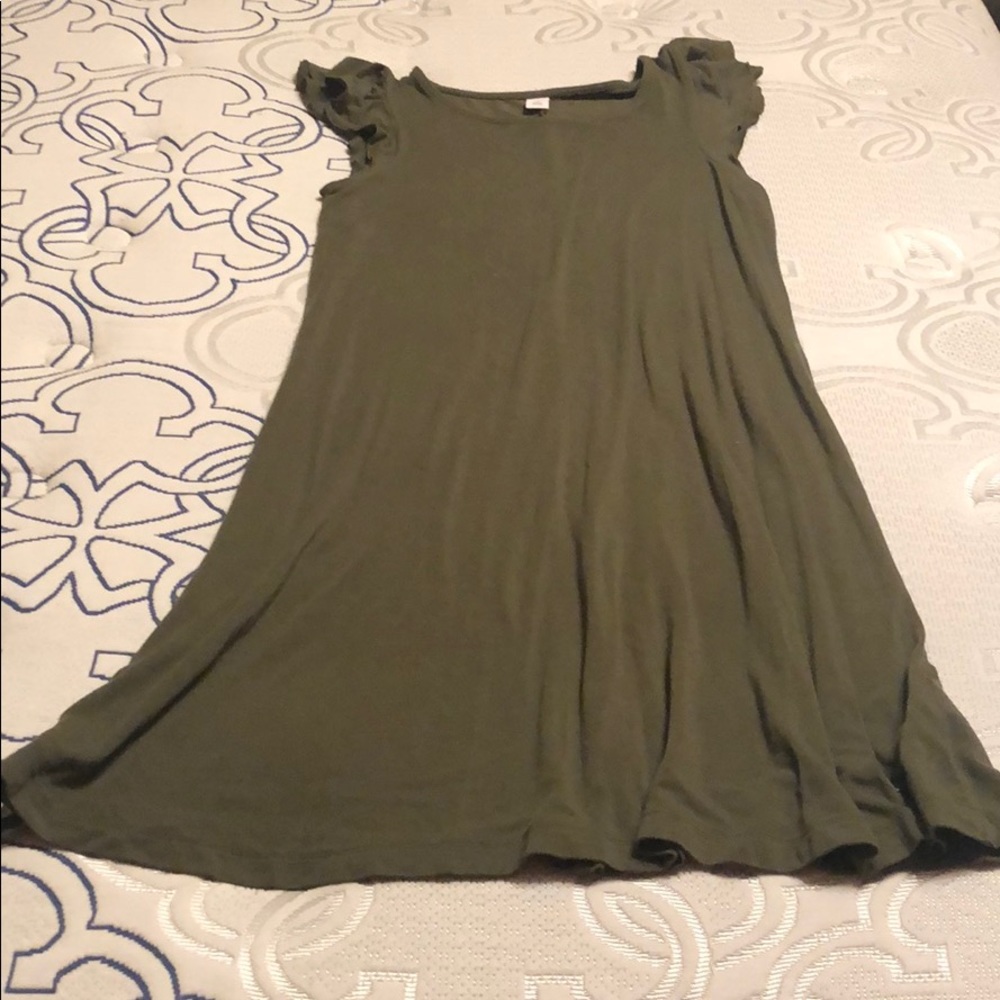 Green dress